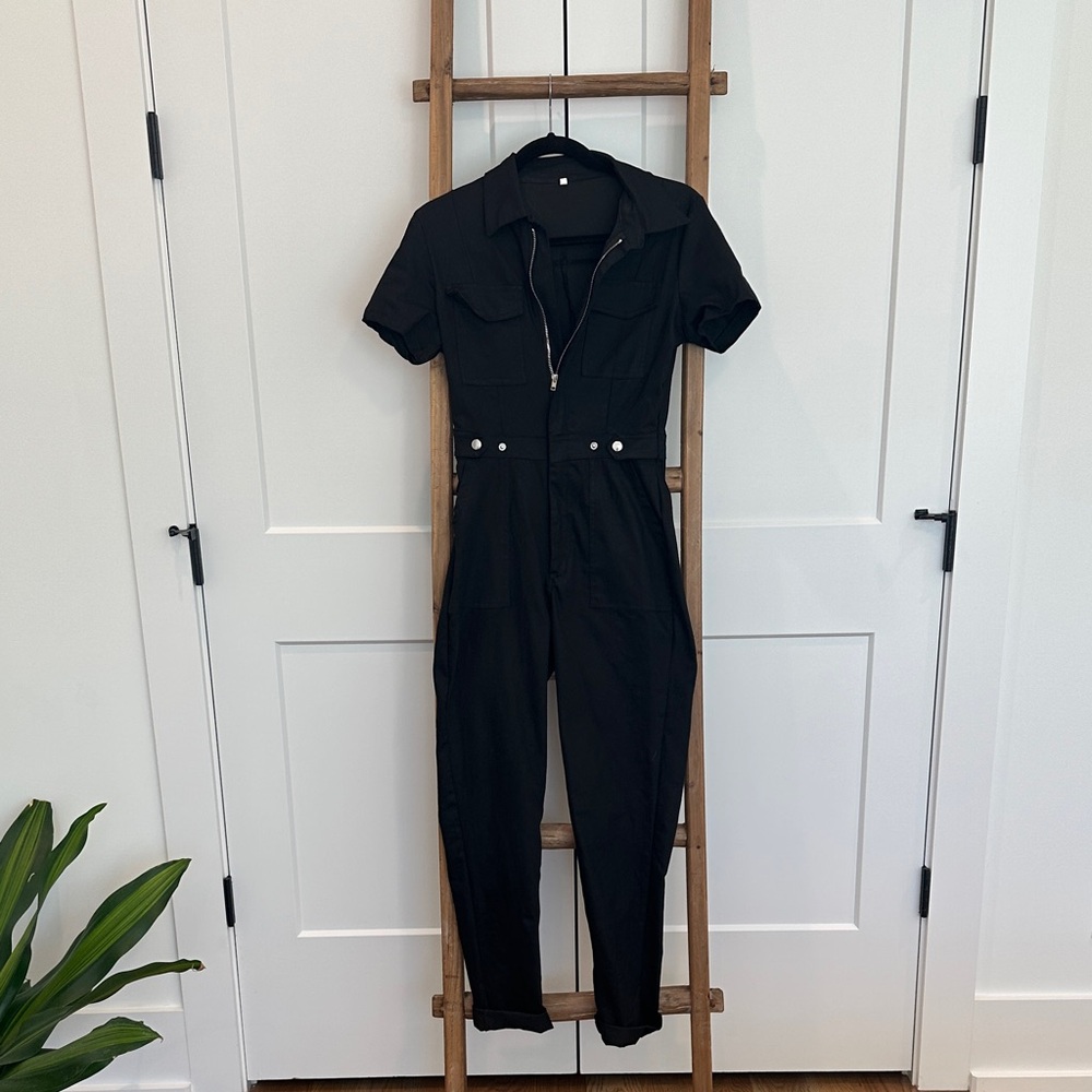 Stylish Black Jumpsuit